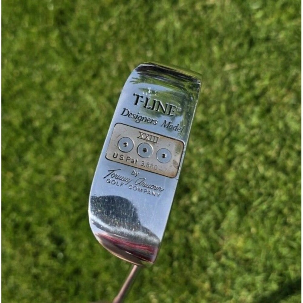 T-Line Designers Model XXIII By Tommy Armour Blade Putter RH 36” Steel New Grip
